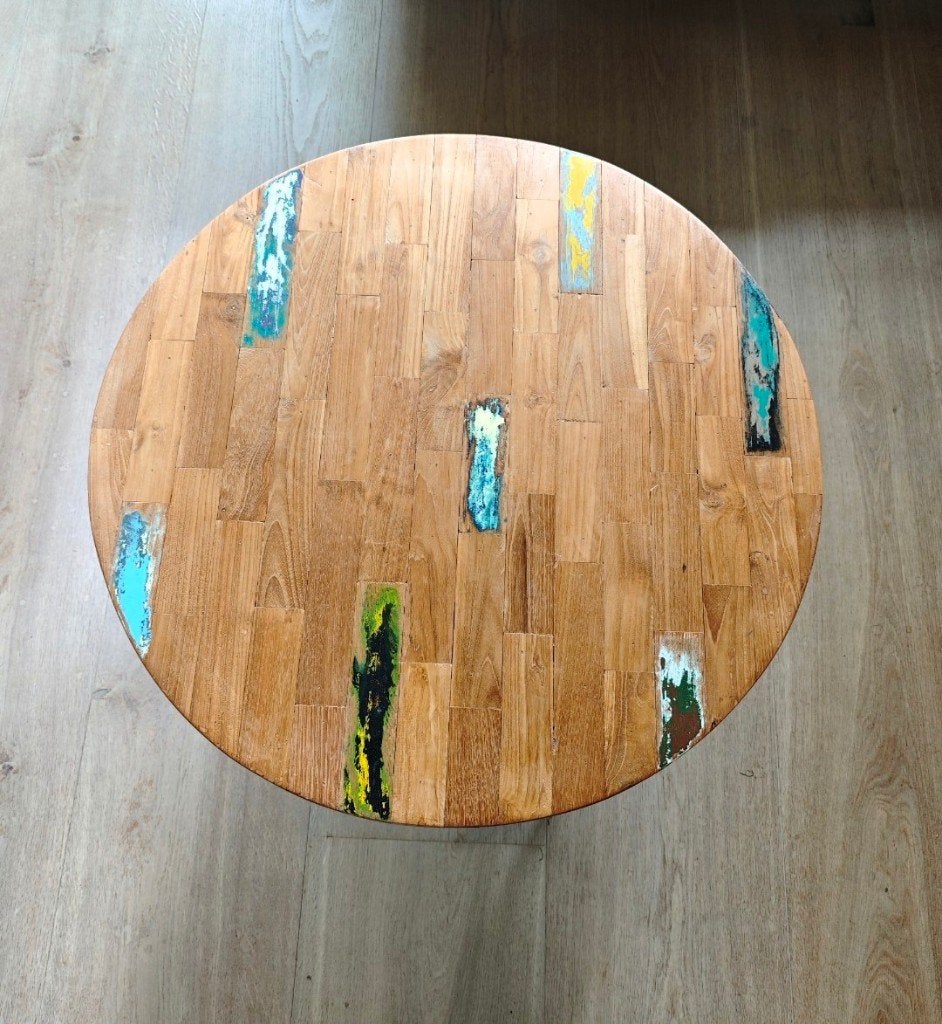 Salontafel dBodhi, 50 tot 100 cm, Rond, 50 tot 100 cm, Zo goed als nieuw