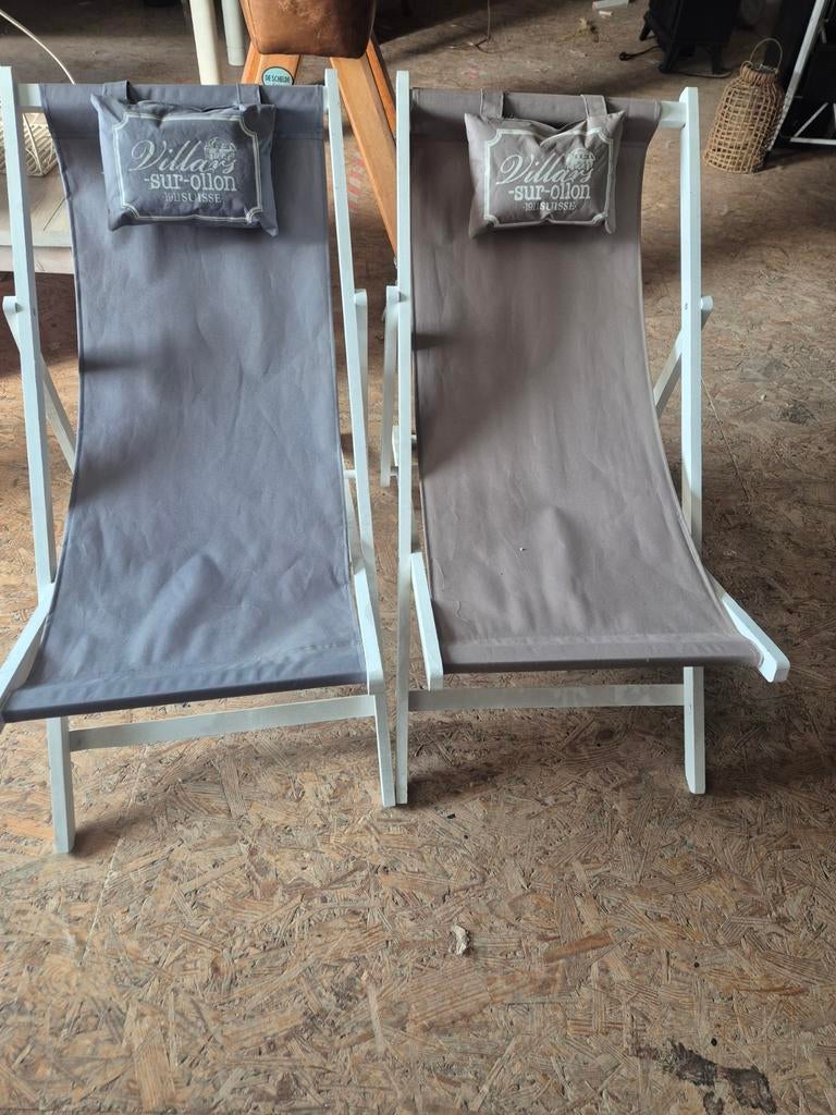 2 x strandstoel ( dekoratie), Ophalen of Verzenden