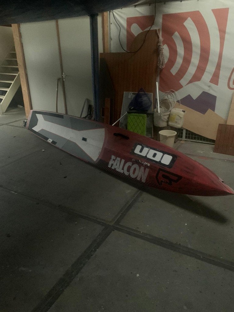 Fanatic Raceboard (hardboard sup), Watersport en Boten, Suppen, Ophalen, Gebruikt, SUP-boards