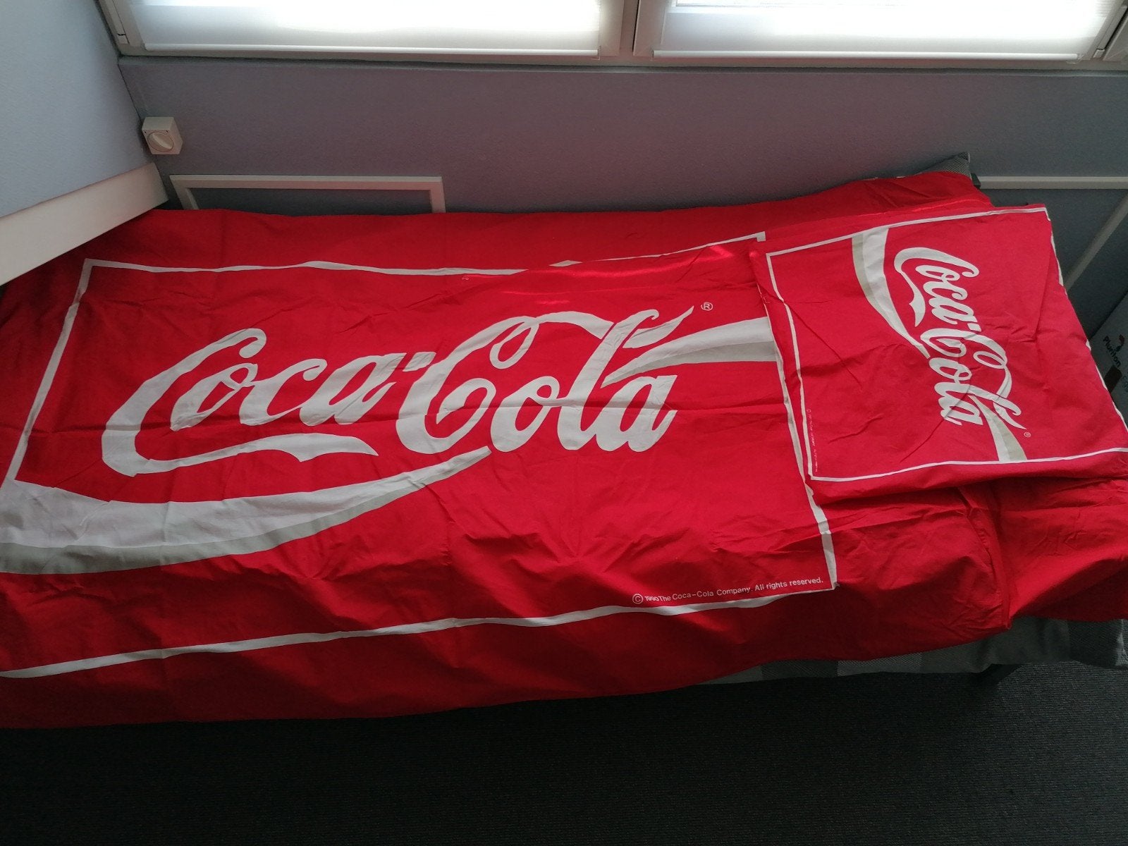 Grote Coca-Cola verzameling: diverse items en beddengoed, Ophalen of Verzenden, Gebruikt, Gebruiksvoorwerp