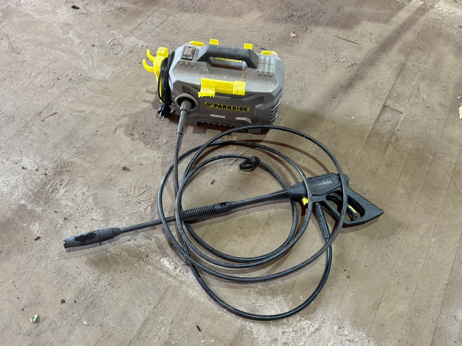 Parkside Hogedrukreiniger PHD 110 A1 - Gebruikt, Ophalen of Verzenden, Gebruikt, Elektrisch, Met regelbare waterdruk
