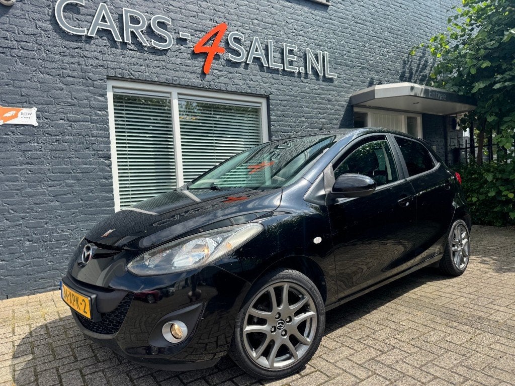 Mazda 2 1.3 GT + Airco + D-glas + 16 inch Lmv + Navi - APK 0, Auto's, Mazda, Bedrijf, ABS, Airbags, Airconditioning, Bluetooth