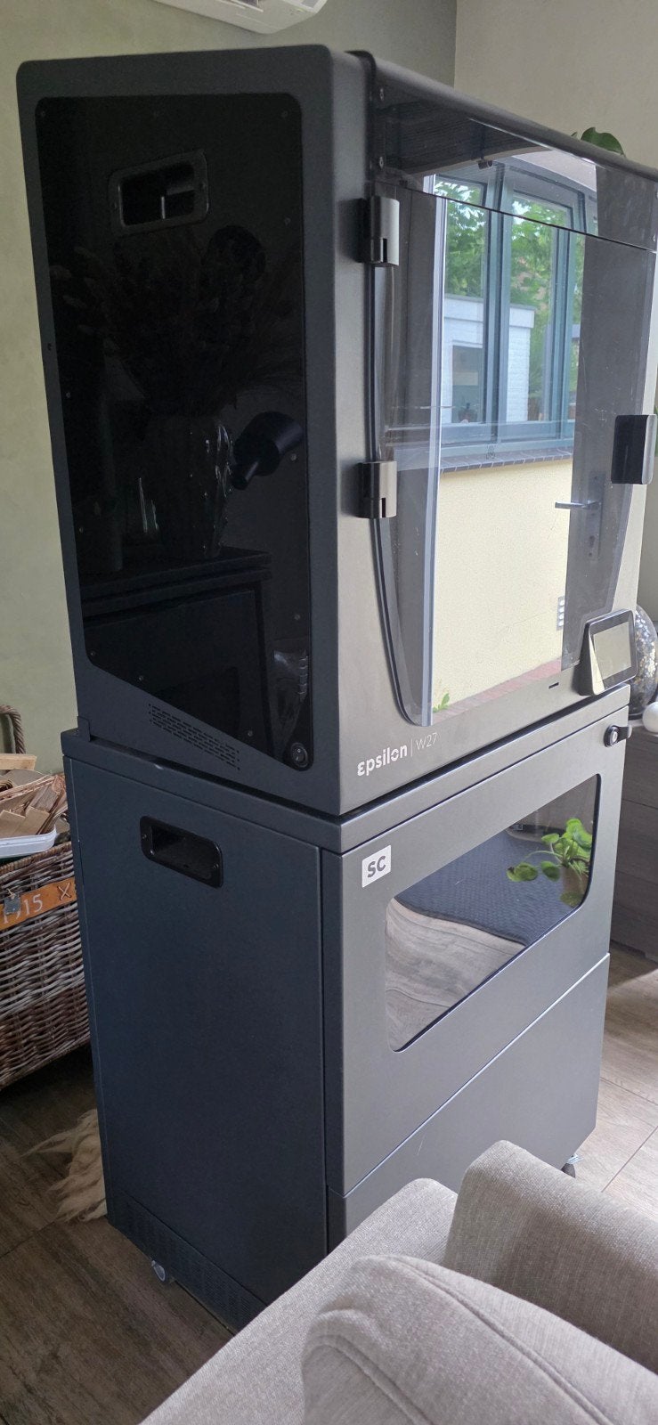 BCN3D Epsilon W27 3D-printer met extra's, Computers en Software, 3D Printers, Ophalen, Gebruikt, Ingebouwde Wi-Fi, BCN3D
