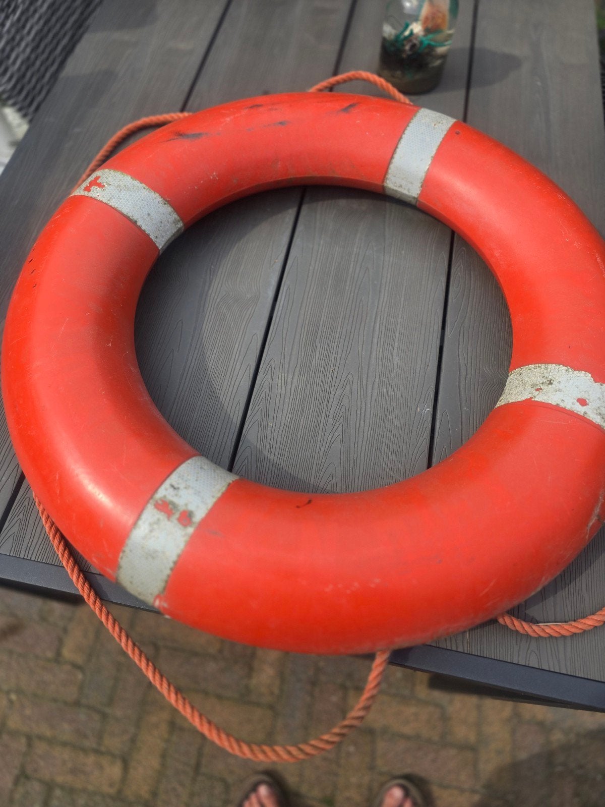 Reddingsboei - Gebruikt maar functioneel, Ophalen, Gebruikt