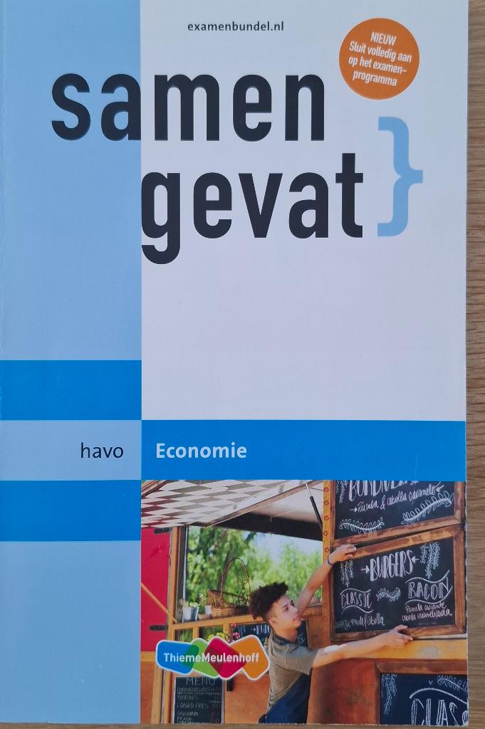 Samengevat havo Economie, Boeken, Ophalen, Zo goed als nieuw, HAVO, Economie