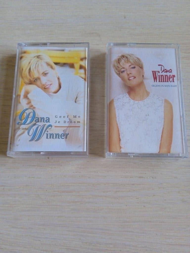2 muziek cassette bandjes Dana Winner, Ophalen of Verzenden, Zo goed als nieuw, Levenslied of Smartlap
