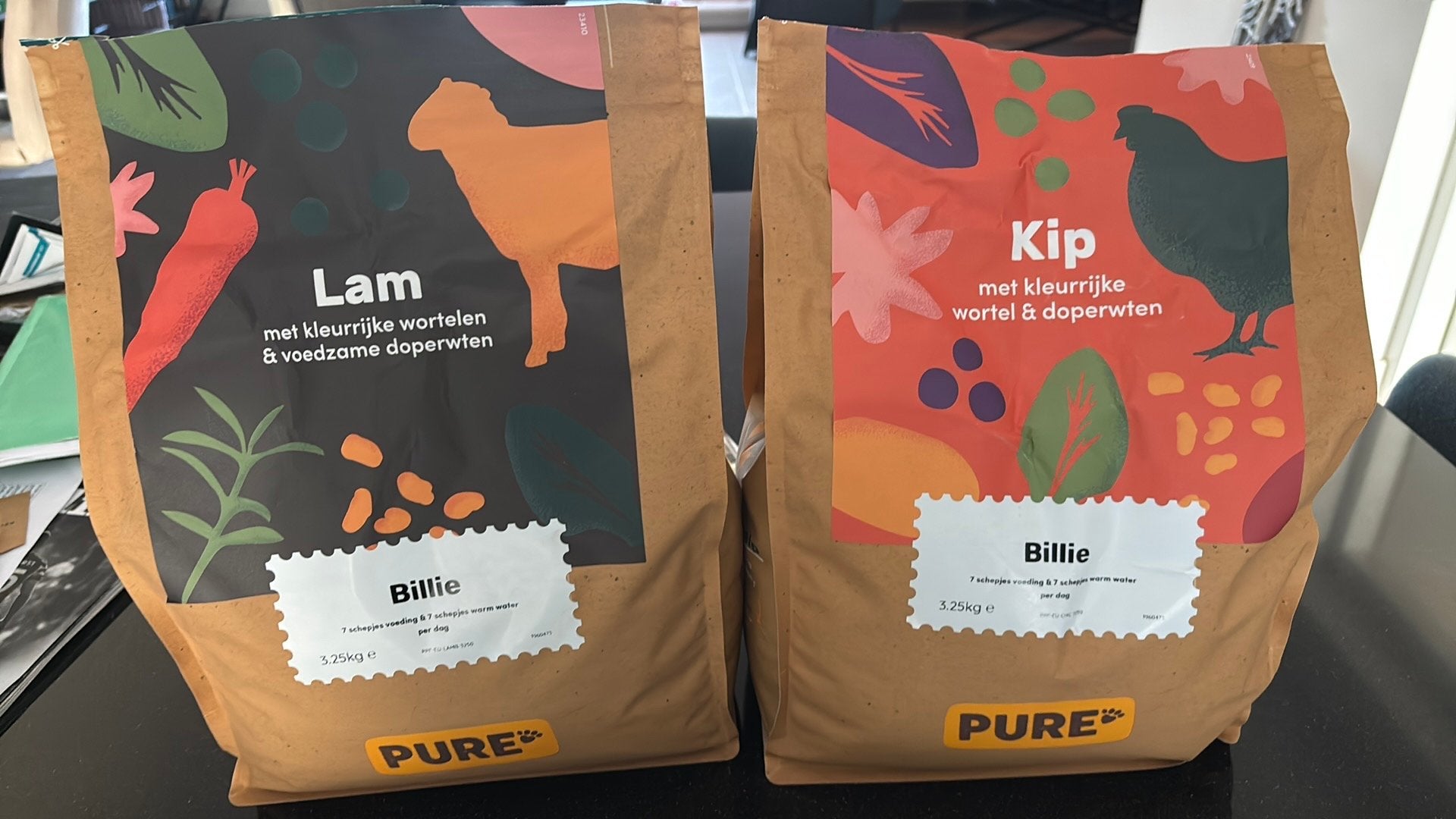 Pure pet food kip en lam, Dieren en Toebehoren, Dierenvoeding, Ophalen of Verzenden, Hond