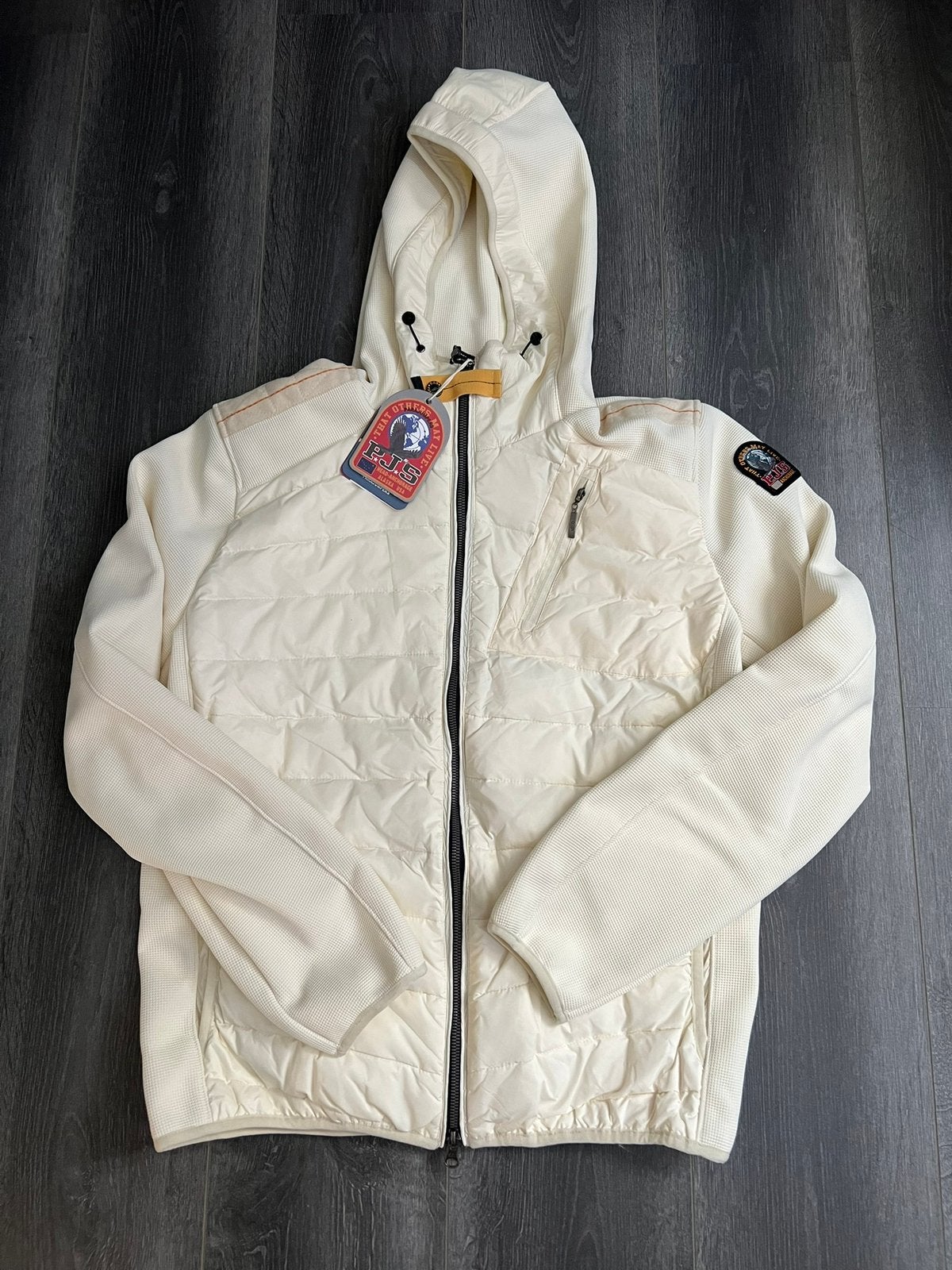 Parajumpers Nolan Hybride Jassen maat L/XL, Ophalen of Verzenden, Nieuw, Maat 52/54 (L), Beige