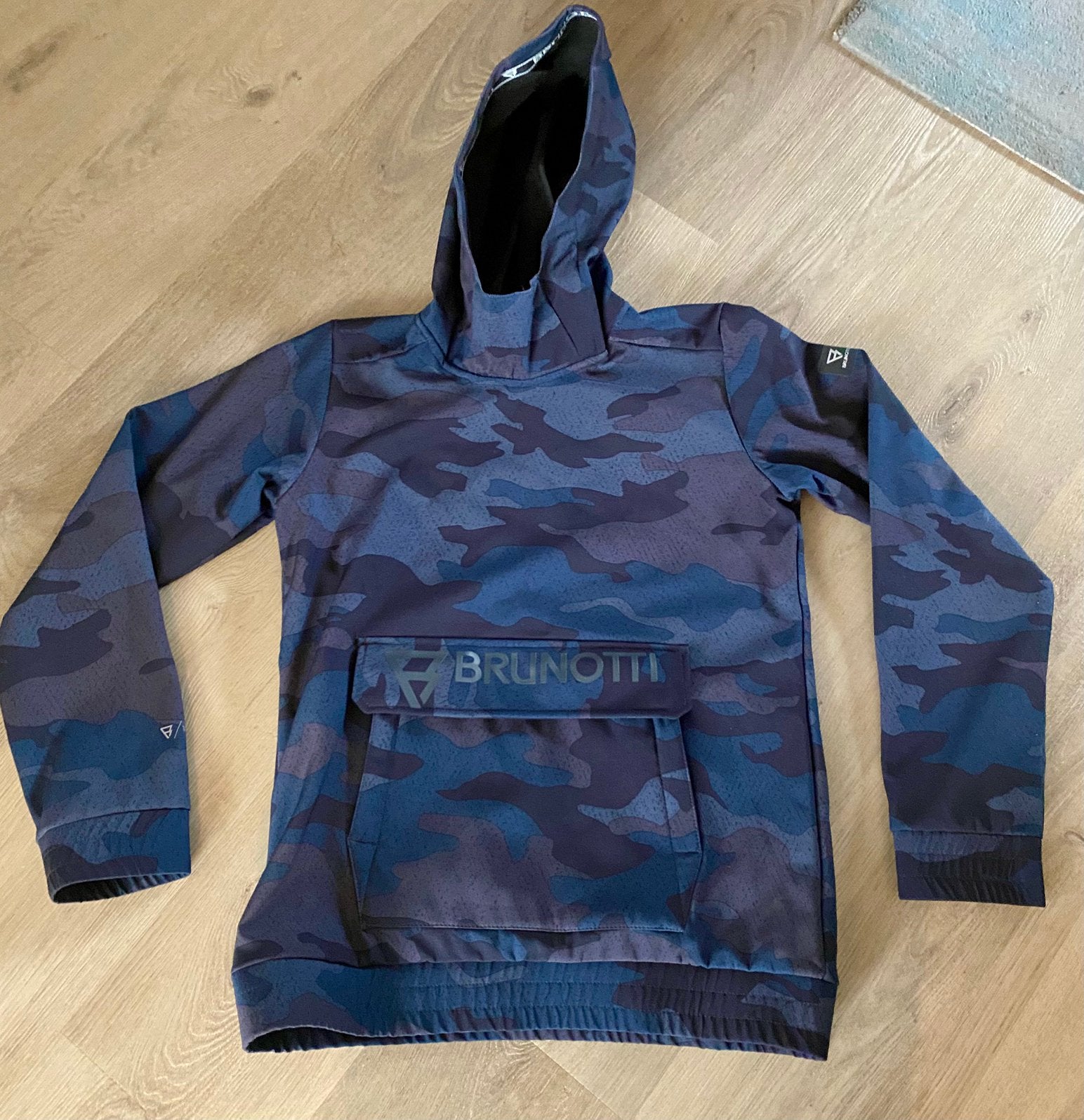 Brunotti ski jas maat 152, Ophalen of Verzenden, Zo goed als nieuw, Overige maten, Blauw