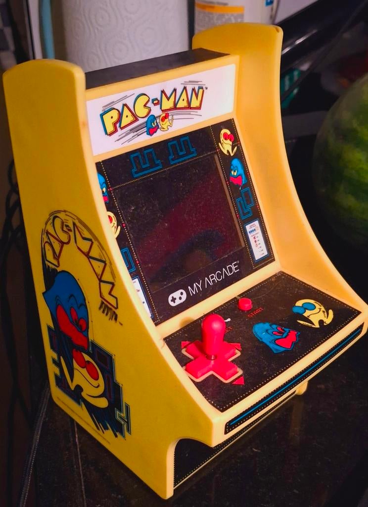 My Arcade Pac-Man Micro Player, een miniatuur arcadekastje m, Spelcomputers en Games, Spelcomputers | Nintendo Game Boy, Ophalen of Verzenden