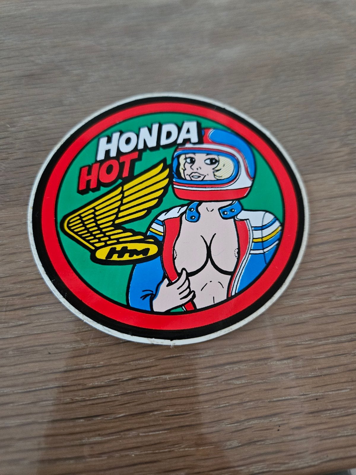 Honda Motor sticker, Ophalen of Verzenden, Zo goed als nieuw, Auto of Motor