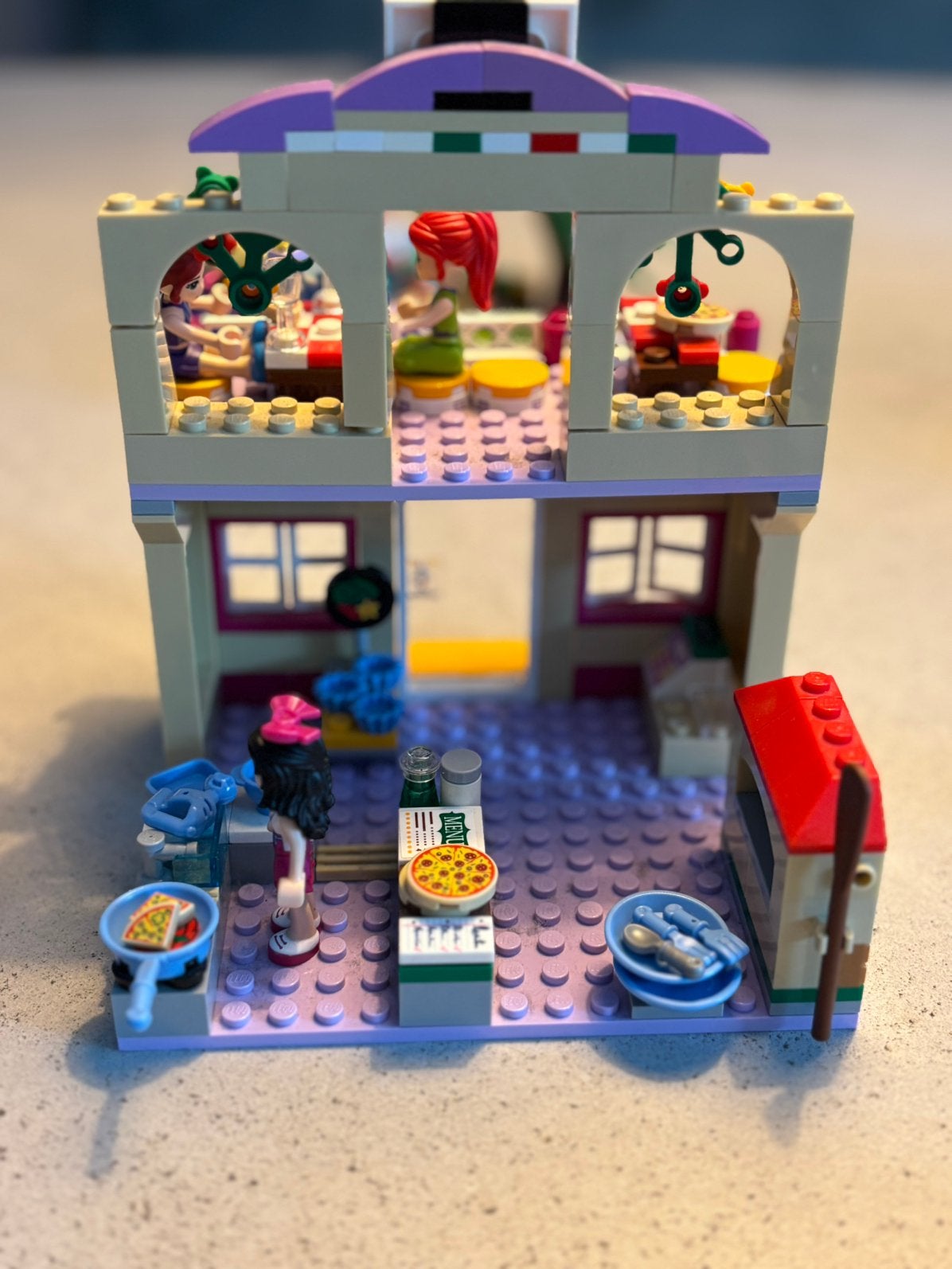 Lego Friends pizzeria 41311, Ophalen of Verzenden, Zo goed als nieuw