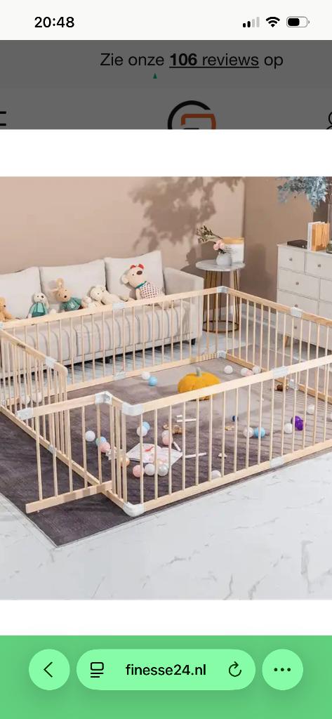 Grondbox Ladanas met deurtje 180 x 200, Ophalen, Zo goed als nieuw, Rechthoekig