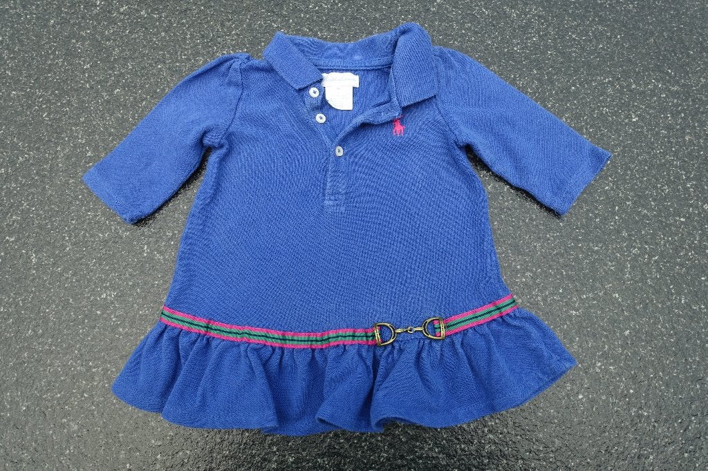 Ralph Lauren jurkje.   6  mnd, Meisje, Jurkje of Rokje, Ophalen of Verzenden, Zo goed als nieuw