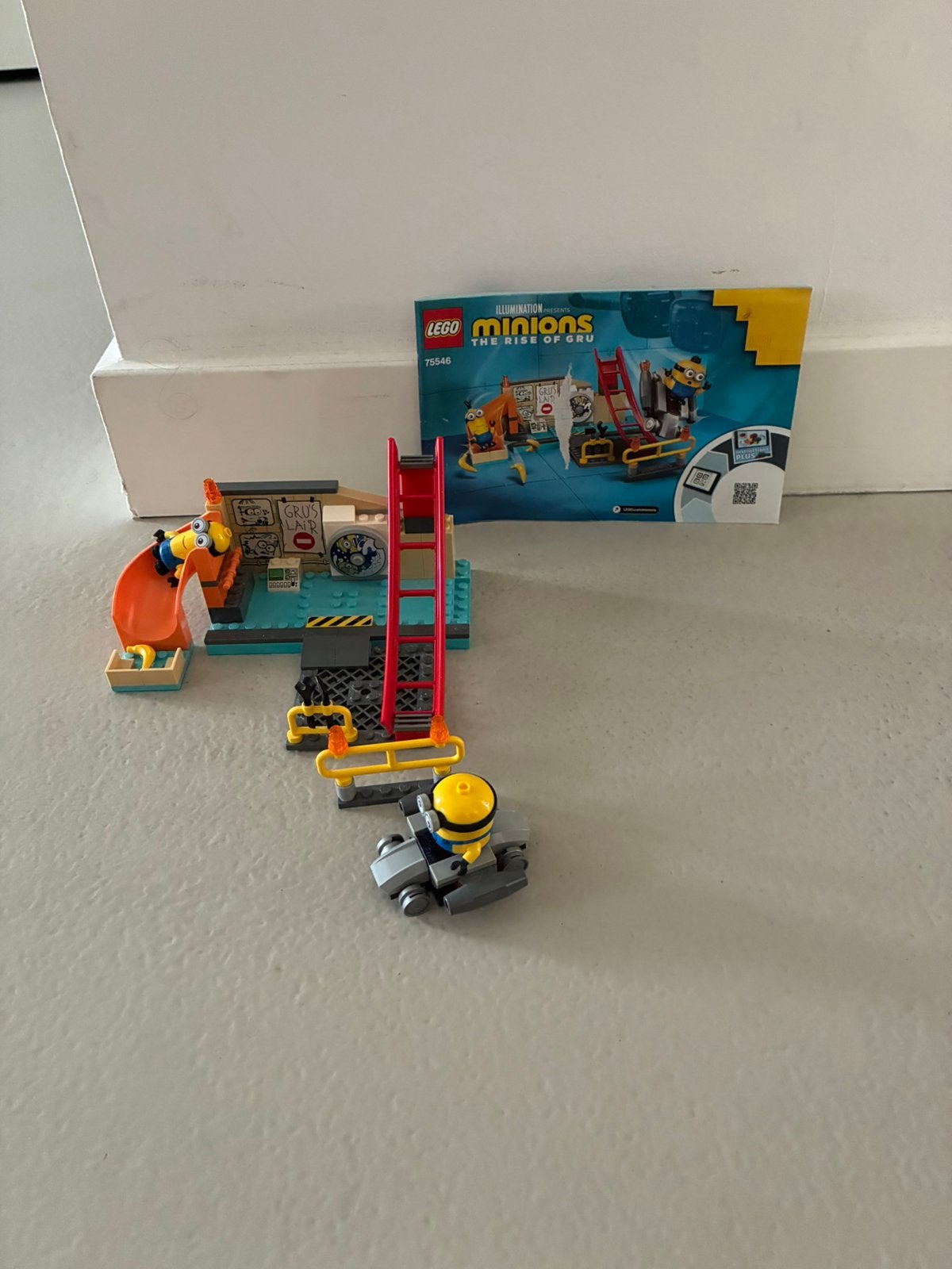 Lego minions 75546 the rise of gru 4+, Ophalen of Verzenden, Zo goed als nieuw, Lego