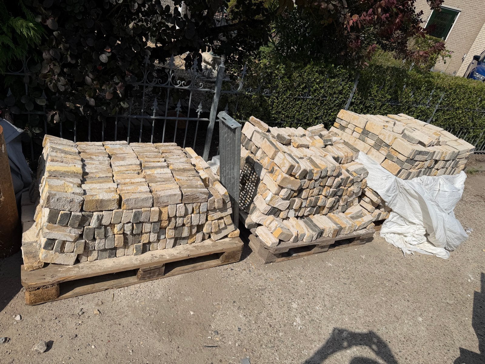 IJsselsteentjes - Meer dan 1000 stuks, Ophalen of Verzenden, Gebruikt, Bakstenen