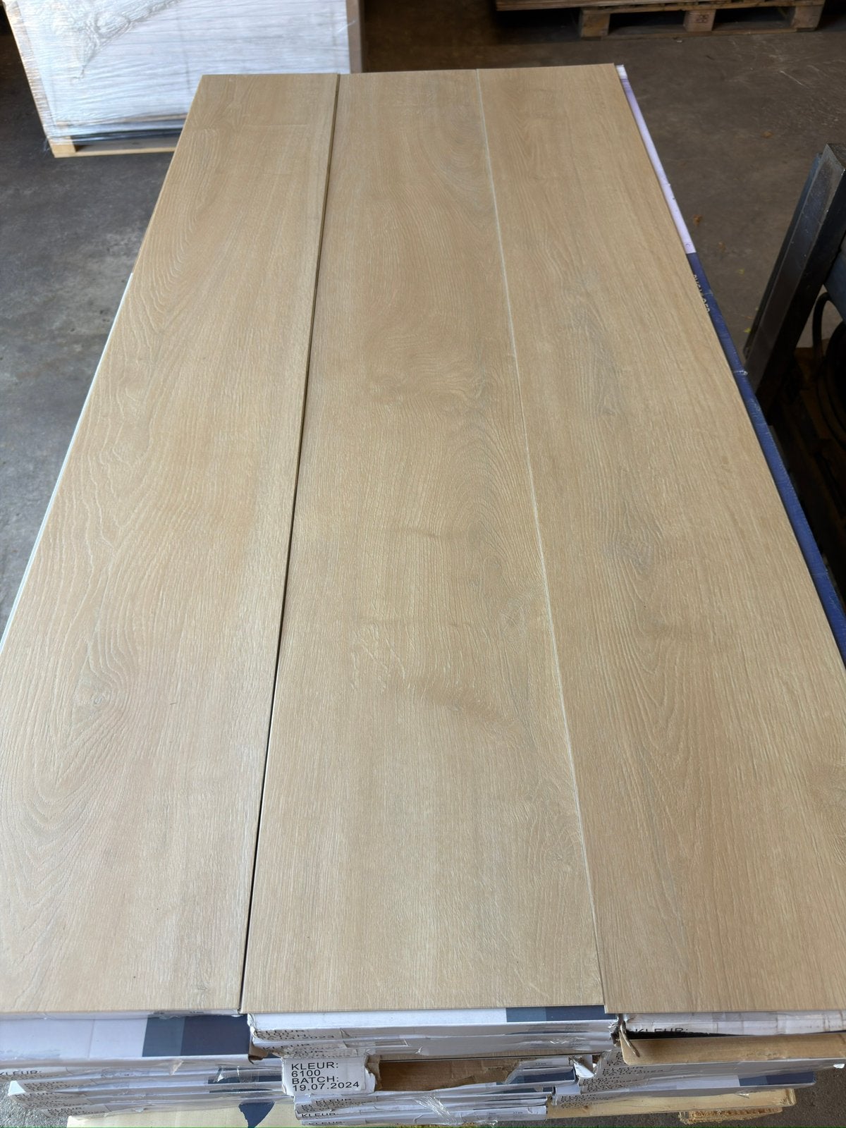 Pvc vloer eiken look 172 m2 25 cm breed NIEUW, Ophalen, Kunststof, Overige typen, Nieuw