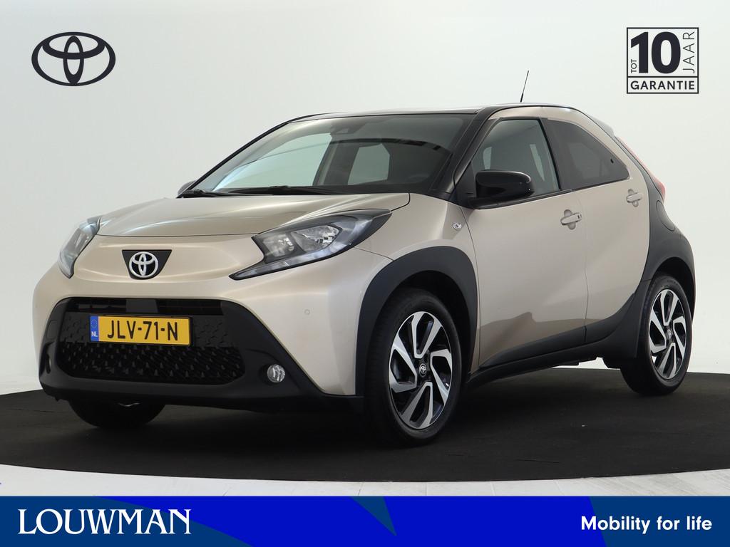Toyota Aygo X 1.0 VVT-i Automaat Pulse + | Parkeersensoren |, 12 maanden, Stof, Gebruikt, Zwart