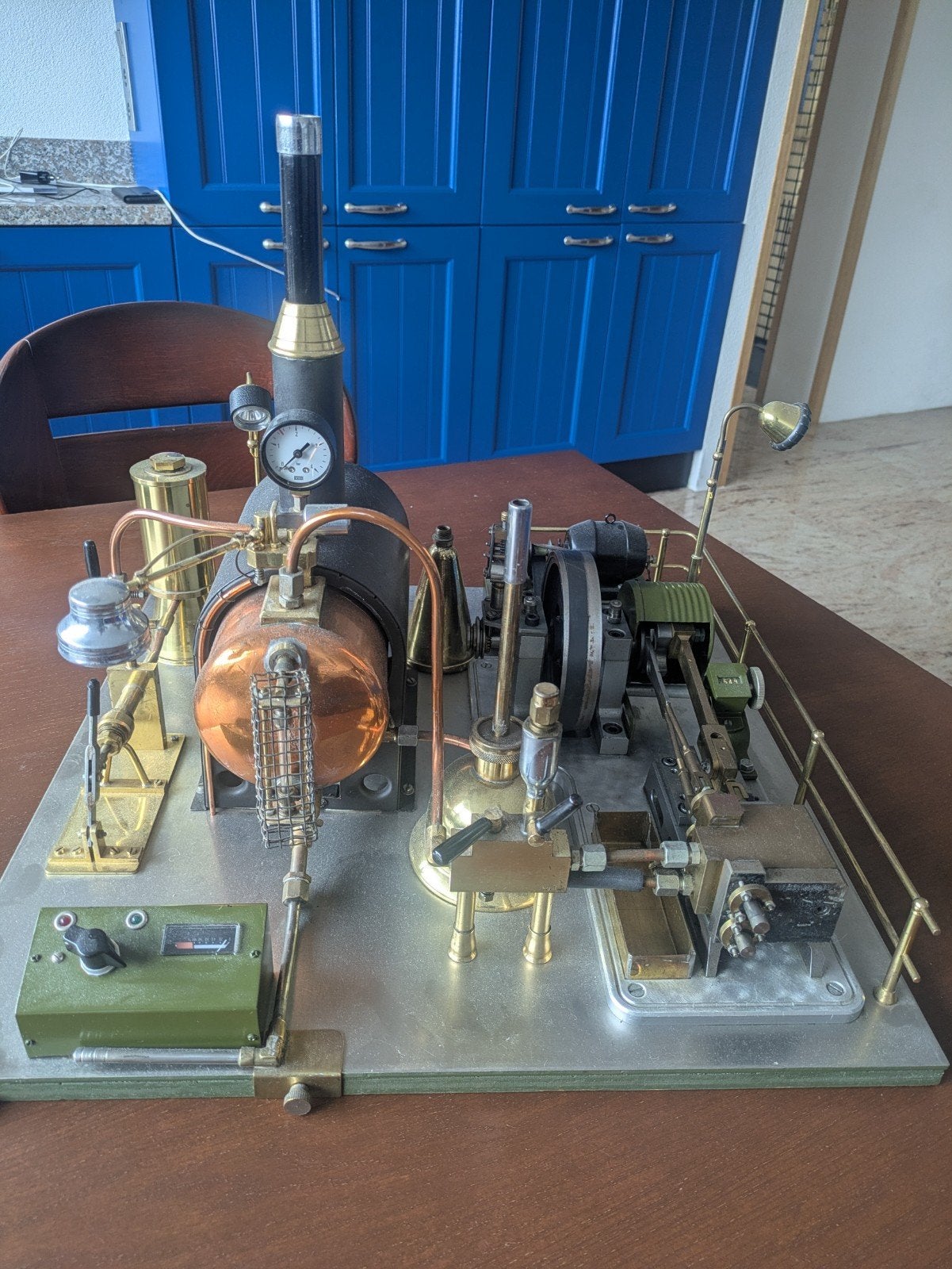 Unieke Zelfgebouwde Stoommachine met Extra's, Ophalen, Gebruikt, Groter dan 1:32