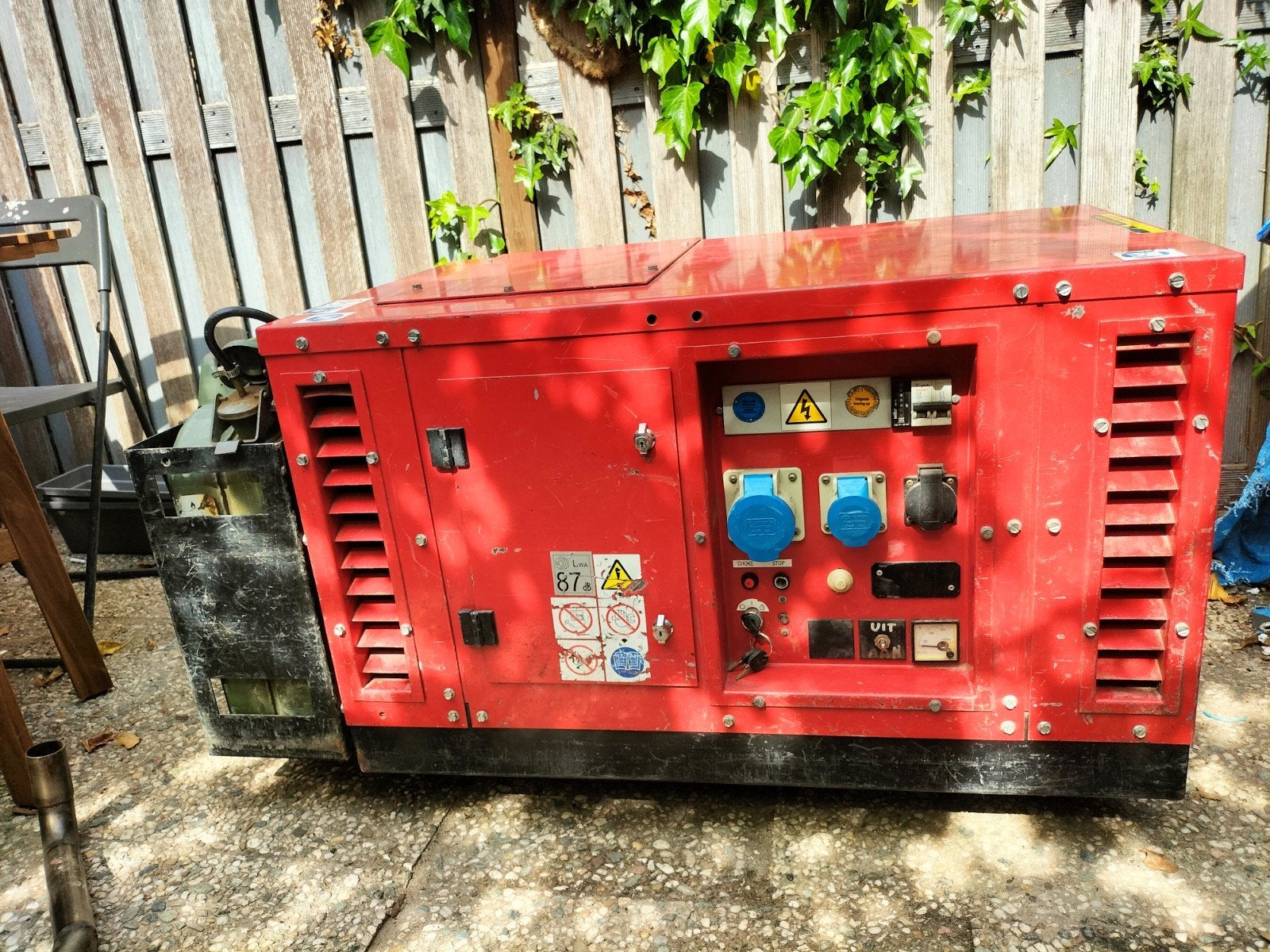 6kw aggregaat, Ophalen of Verzenden, Minder dan 5 kVA, Benzine