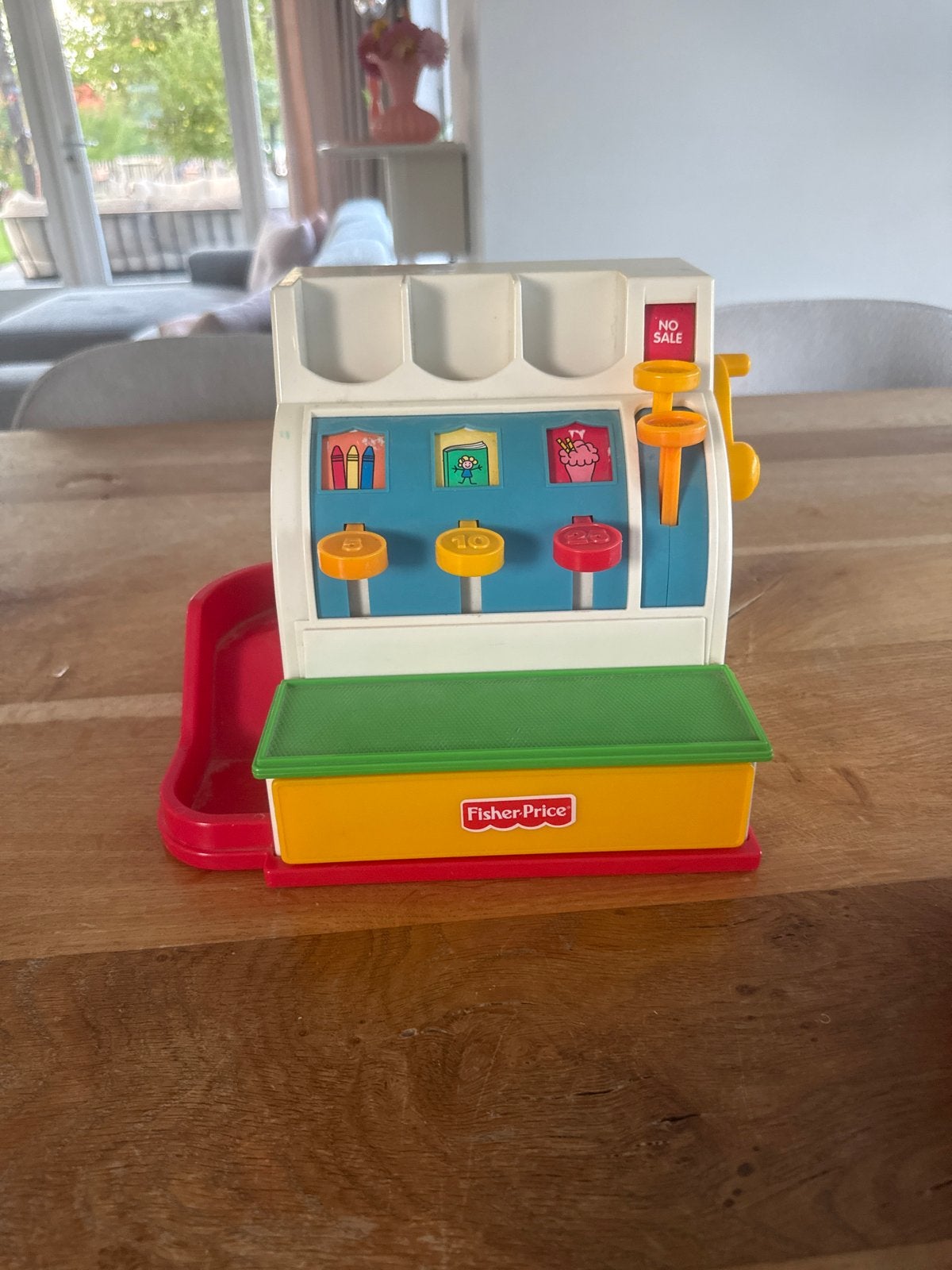 Fisher-Price Vintage Kassa Speelgoed, Ophalen of Verzenden, Gebruikt, Speelset