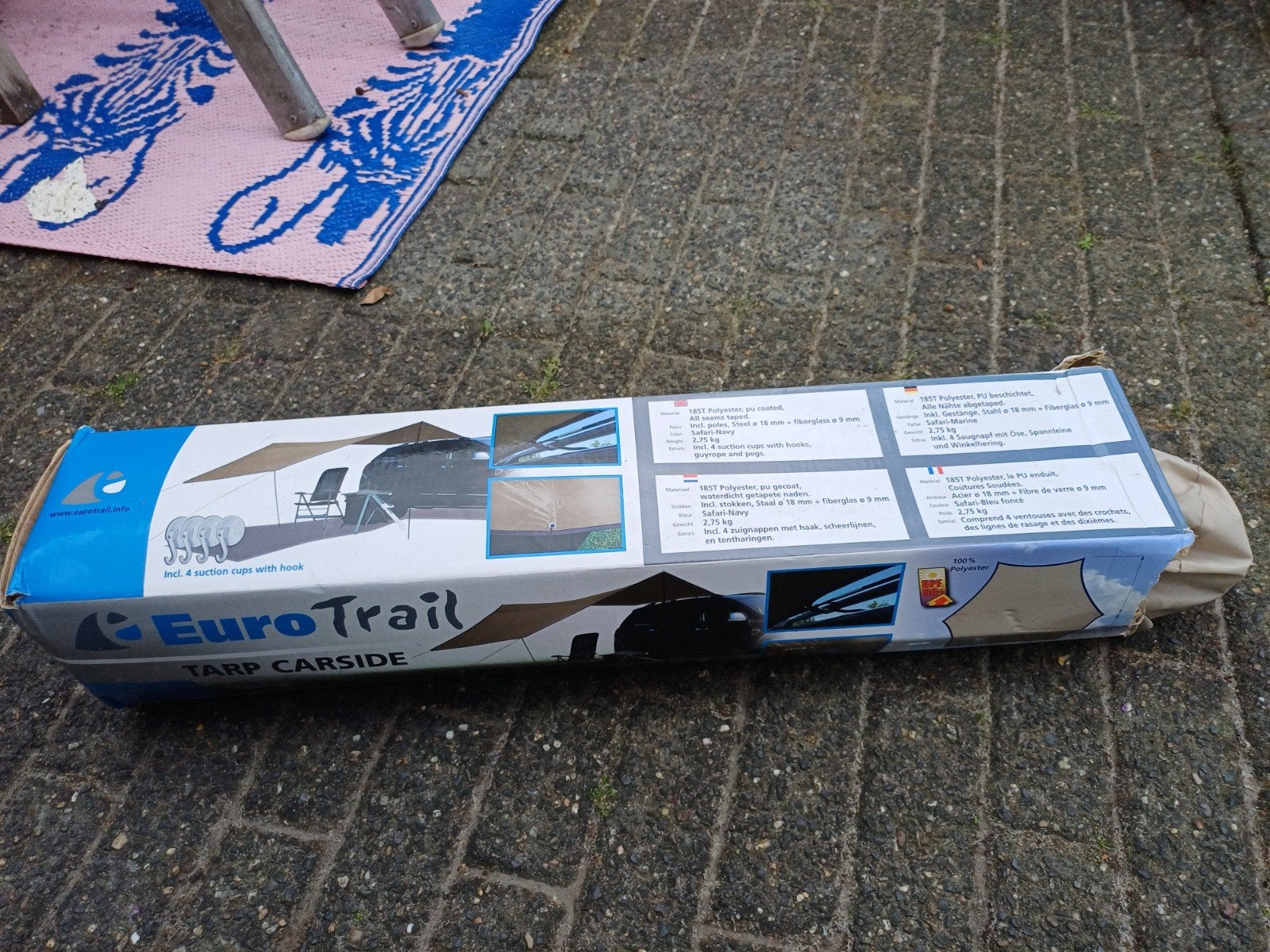 Tarp voor kampeerbusje, Caravans en Kamperen, Ophalen of Verzenden, Zo goed als nieuw