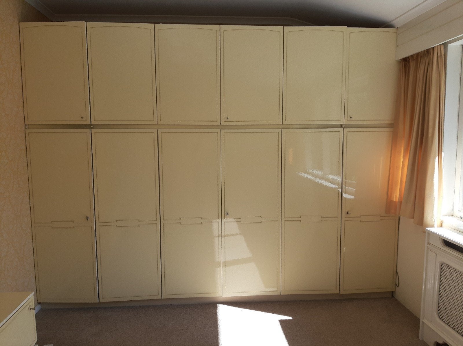 Slaapkamer kast 6 deurs hang en leg 3 meter, Huis en Inrichting, Kasten | Kledingkasten, Ophalen, 50 tot 75 cm, 200 cm of meer
