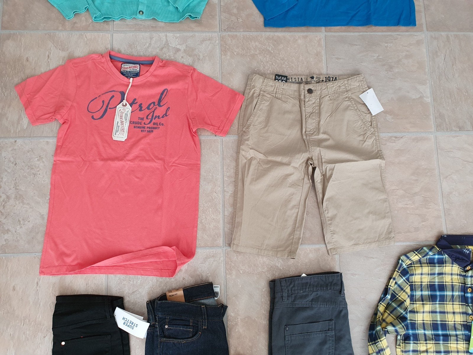 nieuw Jongenskleding pakket - Diverse merken maten, Diverse (Petrol, H&M), Nieuw, Ophalen of Verzenden, Setje