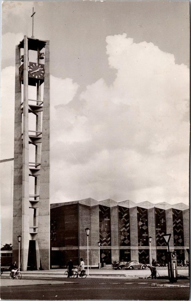 Blerick - Antoniuskerk (1965), Verzenden, 1960 tot 1980, Gelopen, Limburg