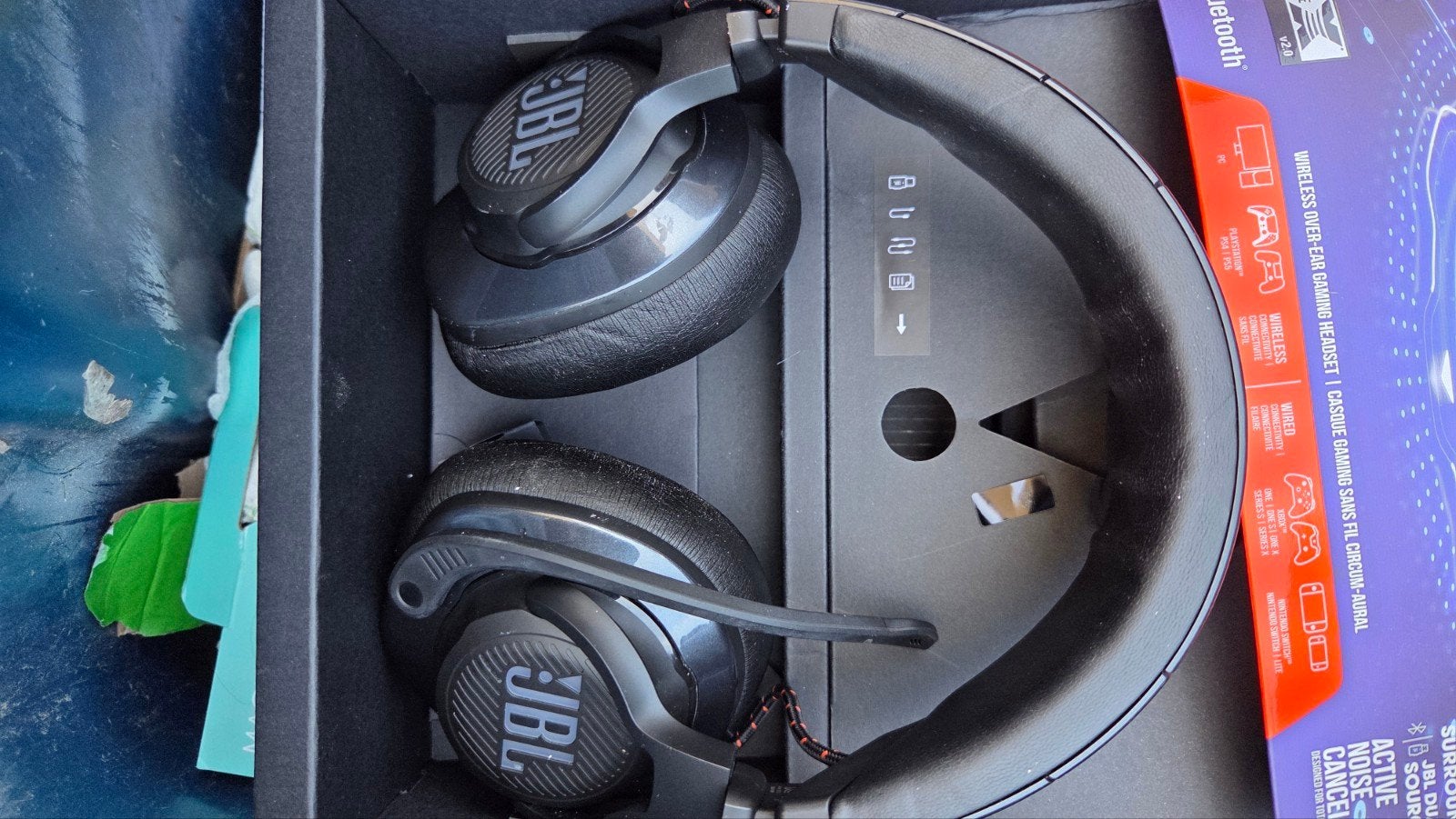 JBL Quantum 810 Gaming Headset - Zo goed als nieuw, Audio, Tv en Foto, Draadloos, Gaming, JBL, Ophalen of Verzenden