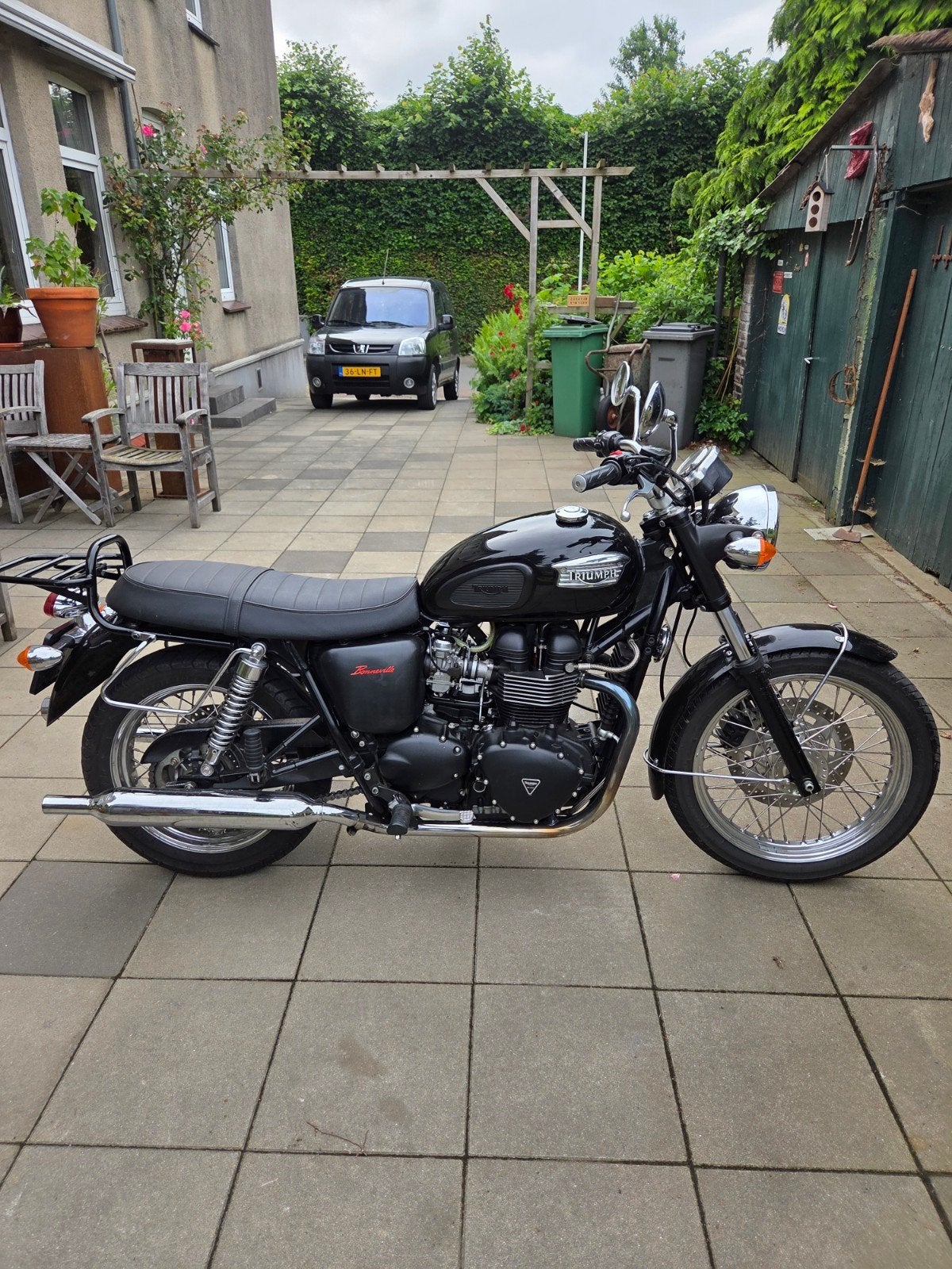 Triumph T100 Bonneville Black - 15.000 km, Particulier, Gebruikt, Naked bike