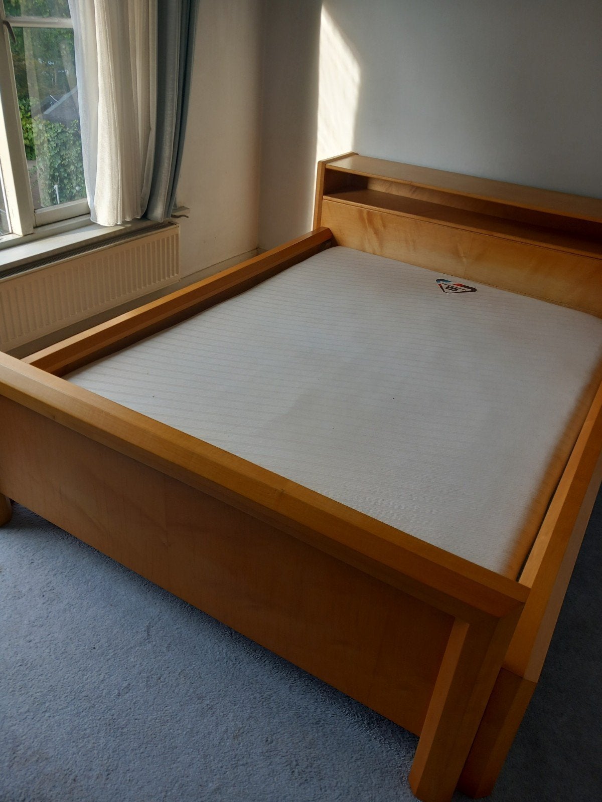 twijfelaar boxspring, Huis en Inrichting, Slaapkamer | Boxsprings, Ophalen, Gebruikt, Twijfelaar, 140 cm