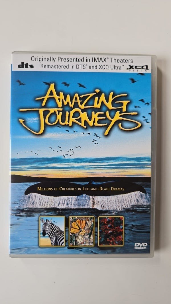 AMAZING JOURNEYS (DVD), Alle leeftijden, Ophalen of Verzenden, Zo goed als nieuw, Natuur