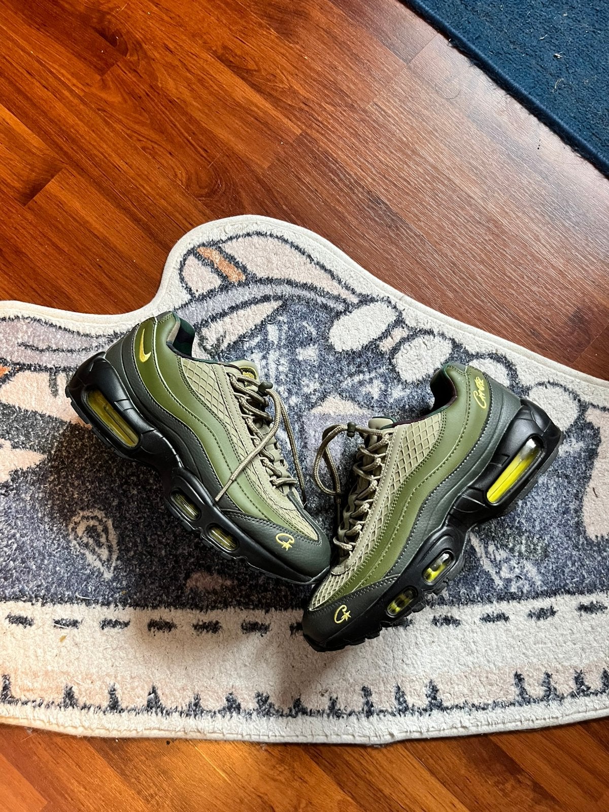 Corteiz Air Max 95 maat 43, Overige kleuren, Ophalen of Verzenden, Sneakers of Gympen, Zo goed als nieuw