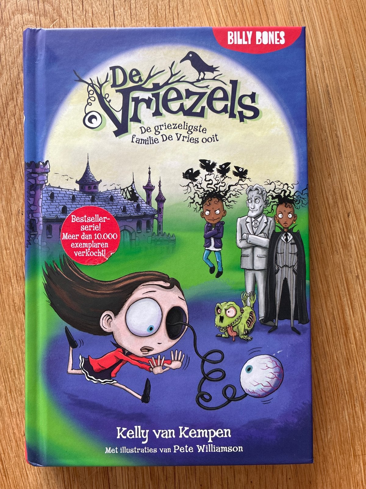 De Vriezels: De griezeligste familie De Vries ooit, Boeken, Ophalen of Verzenden, Zo goed als nieuw, Fictie