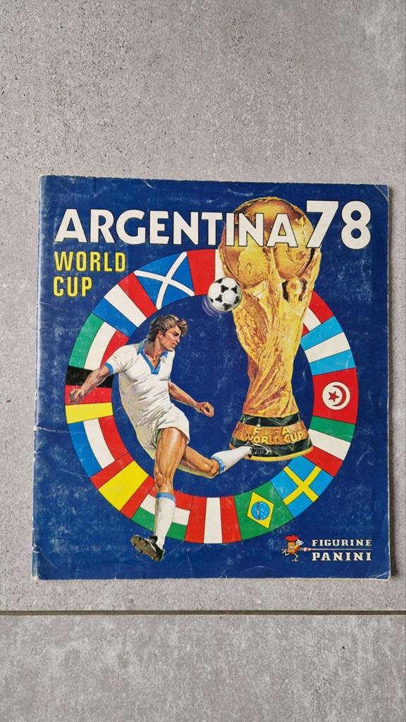 Panini WK 1978 Argentinië compleet album, Verzamelen, Ophalen of Verzenden, Gebruikt, Overige sporten, Boek of Tijdschrift