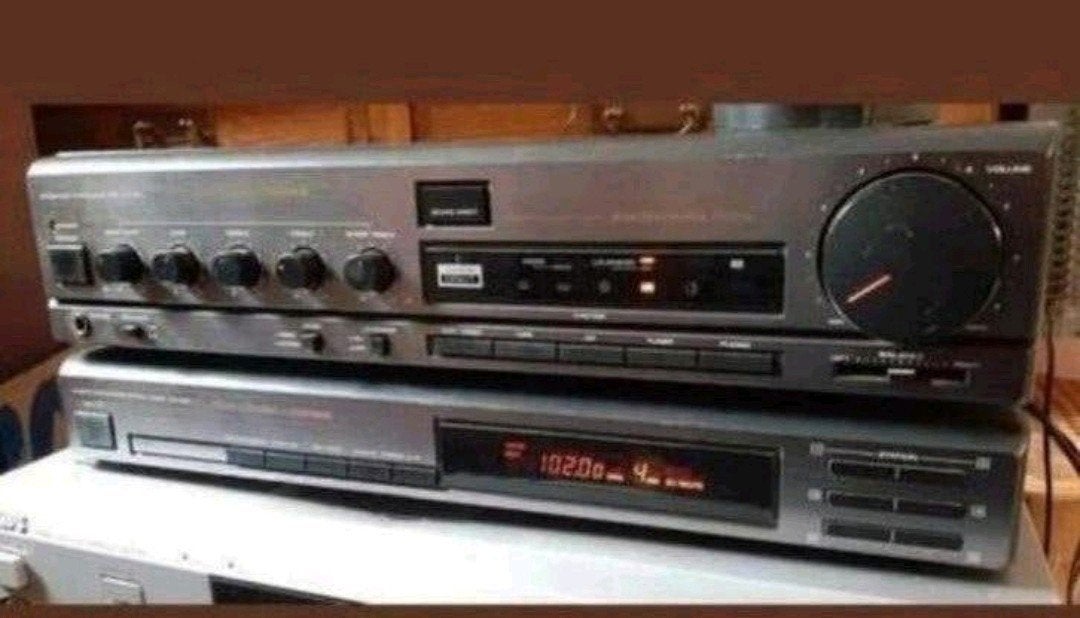 vintage Fisher stereo set Krachtig, Ophalen of Verzenden, Gebruikt