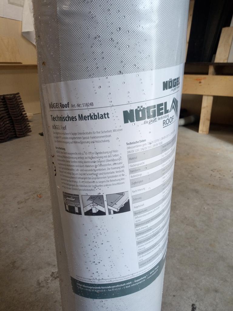 MEGA DEAL dampopen folie 150gr/m2 zwart spinvlies, Doe-het-zelf en Verbouw, Zeil en Folie, Ophalen of Verzenden, Nieuw, 15 m² of meer