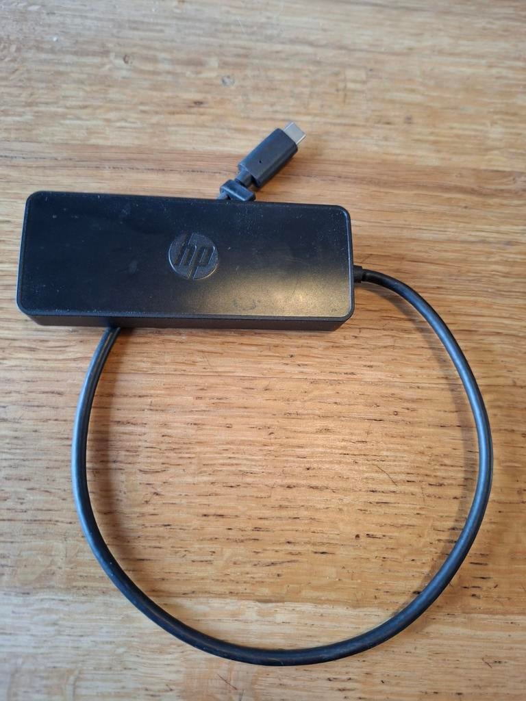HP USB-C Travel Hub G2 - Docking Station/USB-hub €25, Computers en Software, Dockingstations, Zo goed als nieuw, USB-hub, Laptop