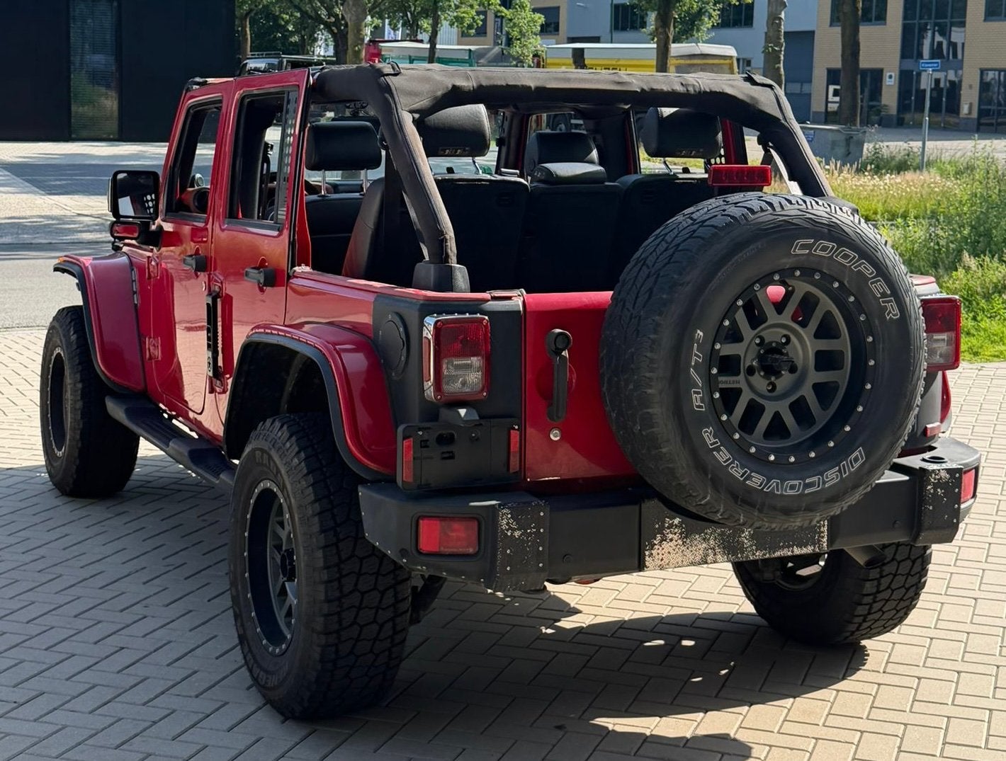 ‼️JEEP WRANGLER JK 3.6 V6 SAHARA 284PK BJ2014 HARD/SOFTTOP‼️, Auto's, Automaat, Leder, Bedrijf, Wrangler