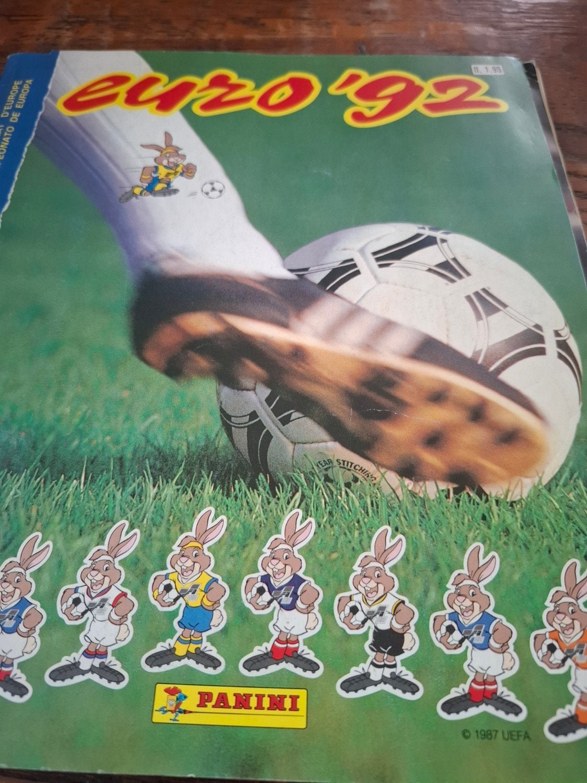 Panini Euro 92 album - 100% Compleet!, Verzenden, Gebruikt, Overige sporten, Boek of Tijdschrift