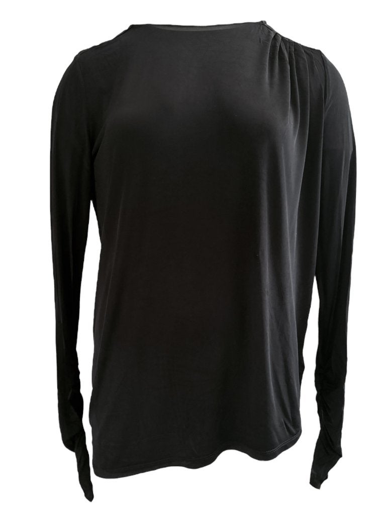 Pierre Balmain shirt lange mouw XS, Zwart, Ophalen of Verzenden, Zo goed als nieuw, Lange mouw