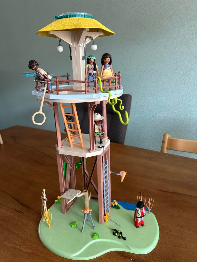 Playmobil uitkijktoren, Ophalen, Gebruikt, Complete set