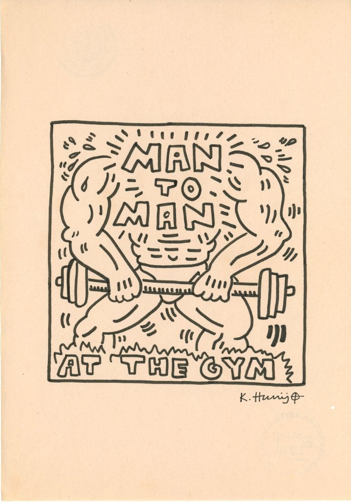 Keith Haring Artwork, Ophalen of Verzenden