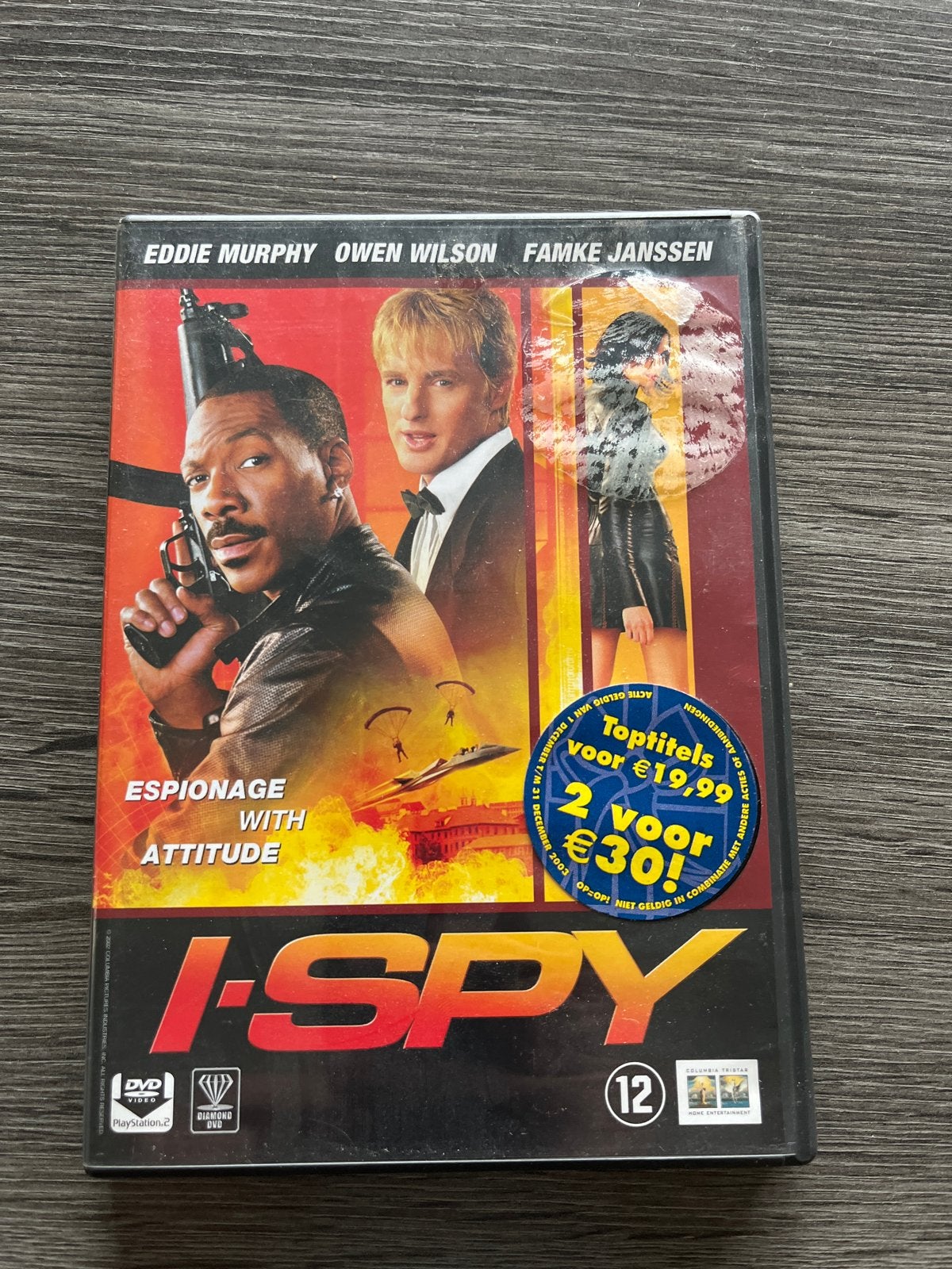 I Spy DVD - Actiekomedie met Eddie Murphy en Owen Wilson, Nederlands, Ophalen of Verzenden, Vanaf 12 jaar, Actiekomedie