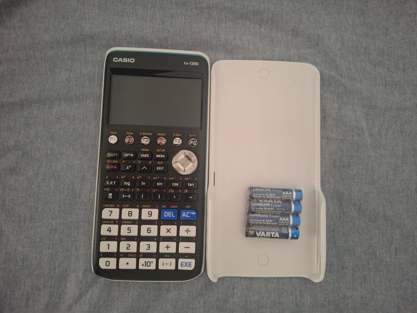 Casio fx-CG50 Grafische Rekenmachine — Incl. nieuwe batterij, Ophalen of Verzenden, Grafische rekenmachine, Zo goed als nieuw