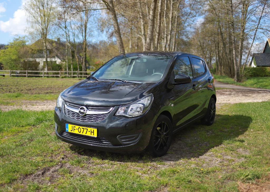 Opel Karl 1.0 Ecoflex 55KW 2016 Zwart, Auto's, Opel, Particulier, Karl, ABS, Airbags, Airconditioning, Boordcomputer, Centrale vergrendeling
