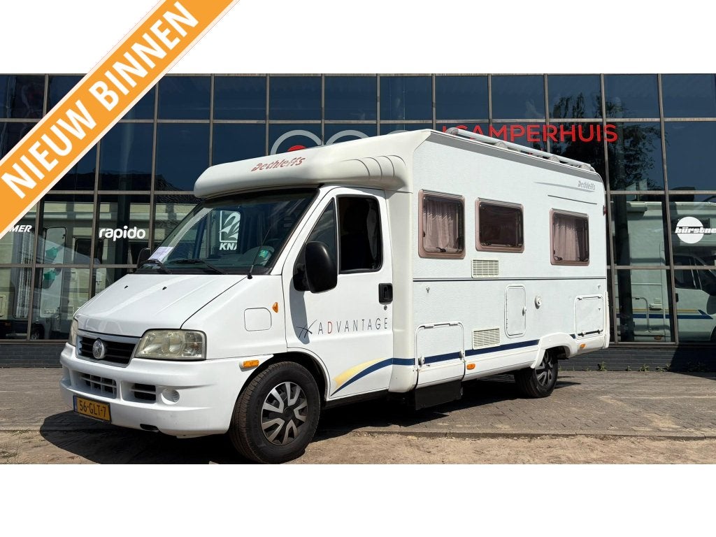 Dethleffs Advantage T 5801 FaceToFace,Vastbed,130PK, Caravans en Kamperen, Campers, Ringverwarming, Fiat, Bedrijf, Tot en met 3