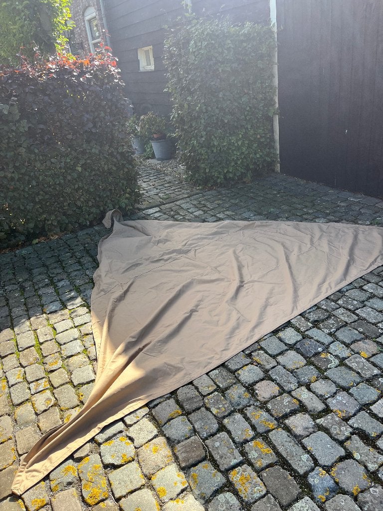 schaduwdoek, Ophalen, Nieuw
