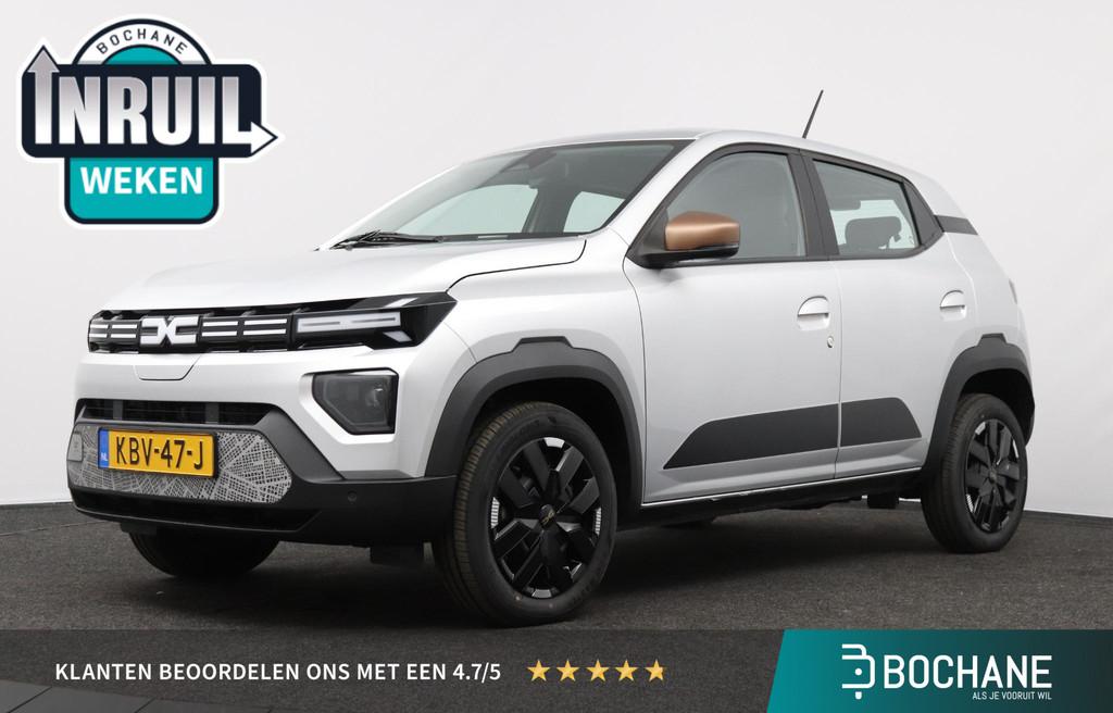 Dacia Spring Extreme 65 26.8 kWh | DC Lader | Noodlaadkabel, Auto's, Dacia, Gebruikt, Huisgarantie, Met garantie (alle), 4 stoelen